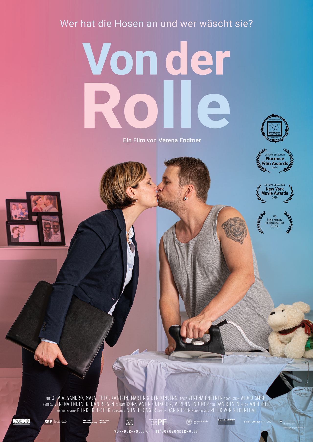 Plakat des Dokumentarfilmes «Von der Rolle».